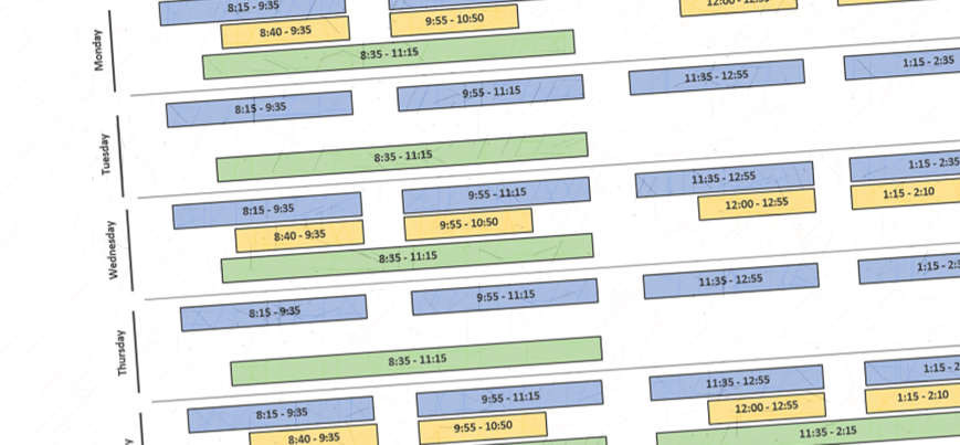 Enrollment Chart Preview