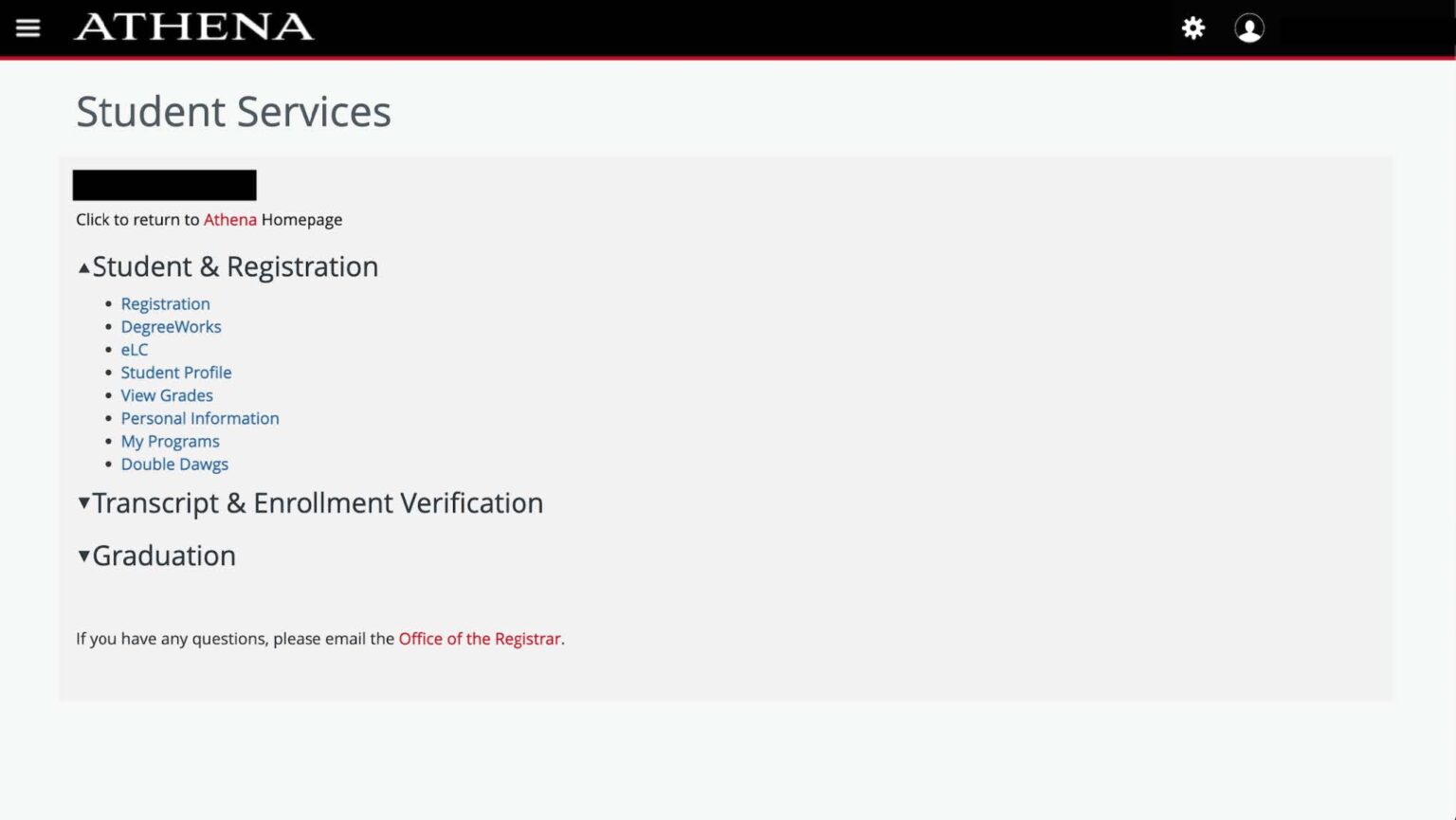 Registration Information - UGA Office of the Registrar