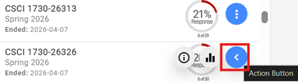 Visual of action button next to each section