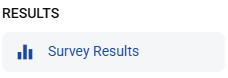 Survey Results menu